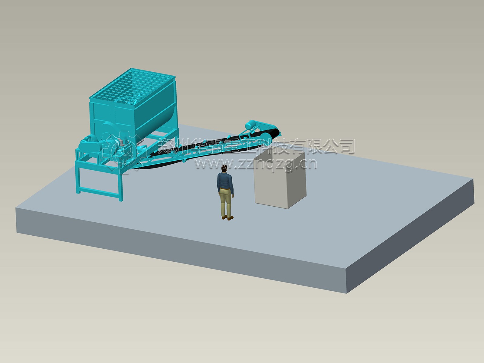 大型滾筒有機肥生產(chǎn)線